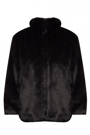 Fur jacket with band collar, zdjęcie 1 Fur jacket with band collar od Michael Kors